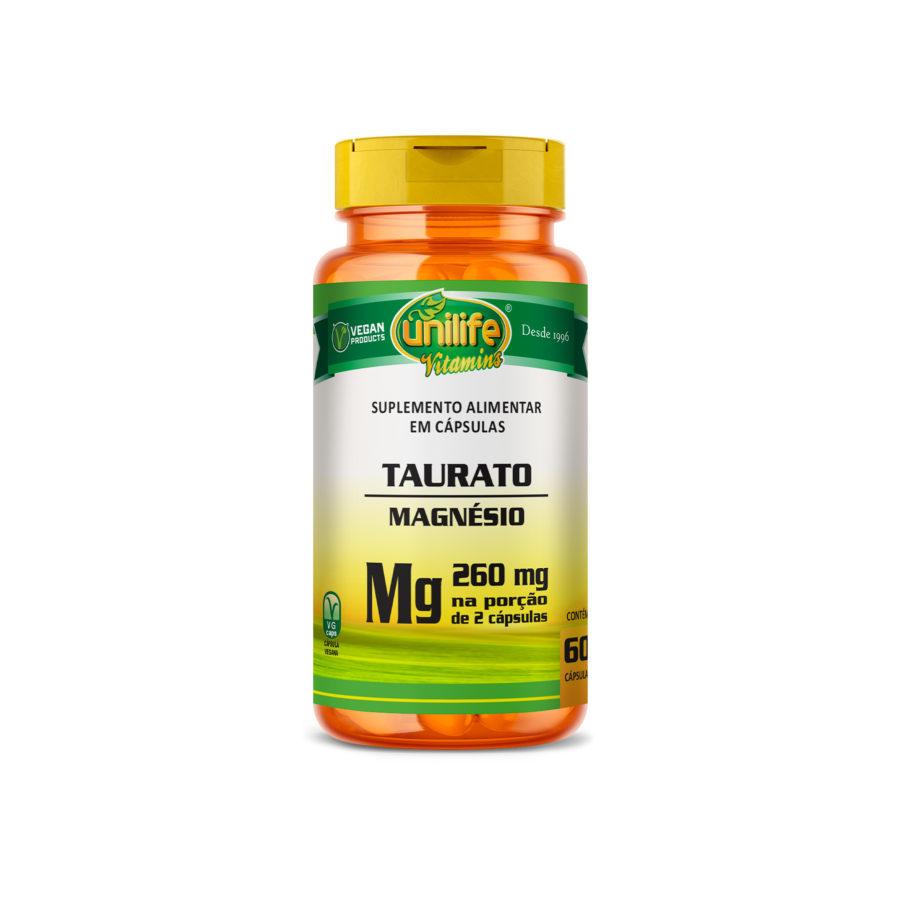 taurato.jpg Magnésio Taurato em cápsulas 620 mg - Imagem 1